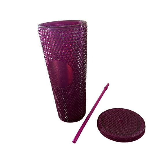 Starbucks Berry Bling Diamond Studded Tumbler Fall 2022 Venit 24oz - Picture 5 of 12